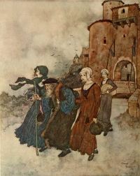 The Wind's Tale illustrated by Edmund Dulac
