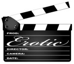 Erotic Movie Clapperboard