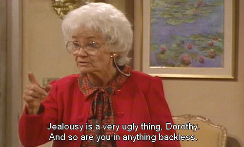 Grandma Janet, whose spirit is bound to Sheridan's astro-cab, becomes Sheridan's confidante despite the fact the two bicker pretty often. In the absence of Sheridan's parents, who both died in his teens, his caustic and blunt grandmother becomes their stand-in. Sheridan might not appreciate it at the moment, but he'll eventually realize just how much he really needs her. I say Grandma Janet does Sophia Petrillo (Estelle Getty) proud.)