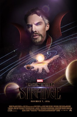 Fan-made poster of Benedict Cumberbatch as Dr. Strange. If I were to fan cast Eric as a superhero, I'd kill to see him as the Sorcerer Supreme. He has to be an adult, though; otherwise, he'd destroy the whole planet with his still-raging teen hormones ruling his head.